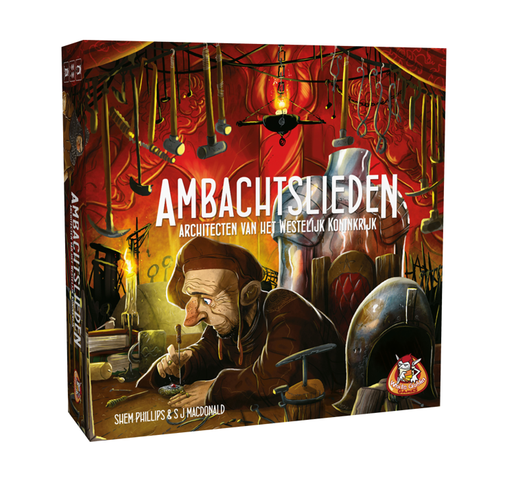 Architecten van het Westelijk Koninkrijk Ambachtslieden is een Strategisch expert Spel van White Goblin Games