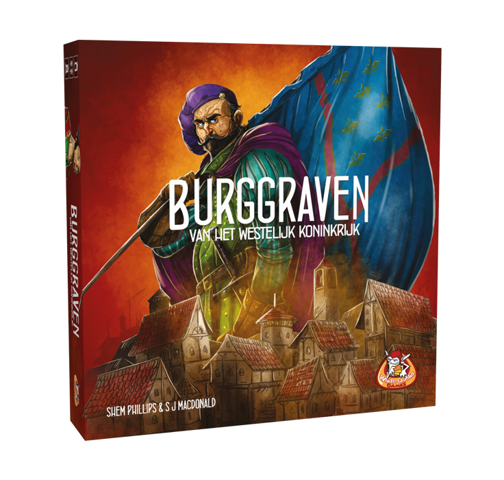 Burggraven van het Westelijk Koninkrijk is een strategisch expert spel van White Goblin Games