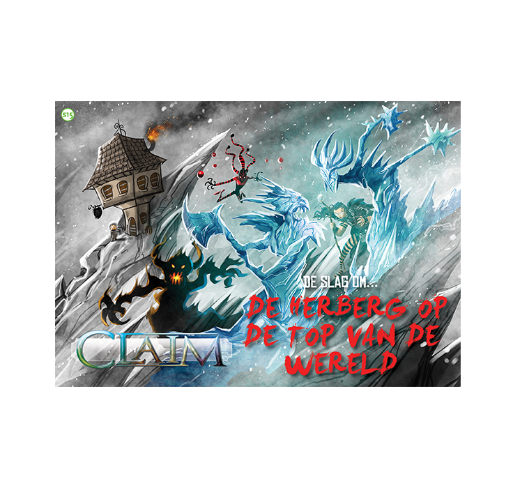 Claim Kaartspel Scenariokaart S15 De Herberg op de Top van de Wereld van White Goblin Games