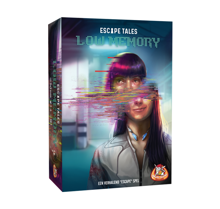Escape Tales Low Memory is een Coöperatieve escape room Spel van White Goblin Games