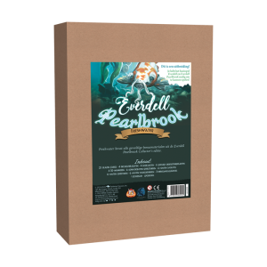 Everdell_Pearlbrook_Freshwater_Uitbreiding_Familiespel_White Goblin Games_ Op de cover staat een oranje met witte vis met een snor