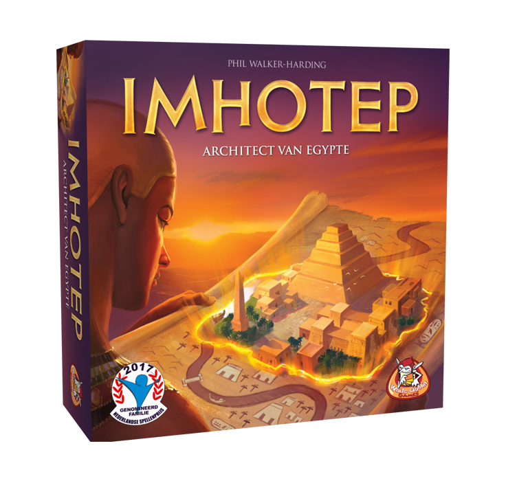 Imhotep - familiespel - een familiespel waarbij je monumenten bouwt