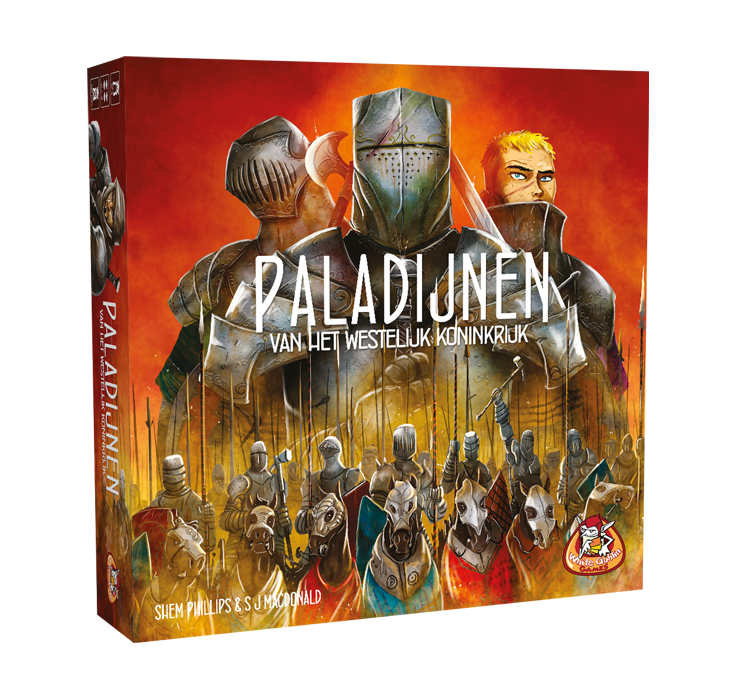 Paladijnen_van_het Westelijk Koninkrijk is een Strategisch expert spel van White Goblin Games