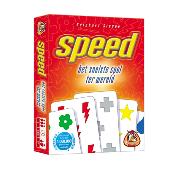 Speed - kaartspel - snel spel met kaarten op de doos