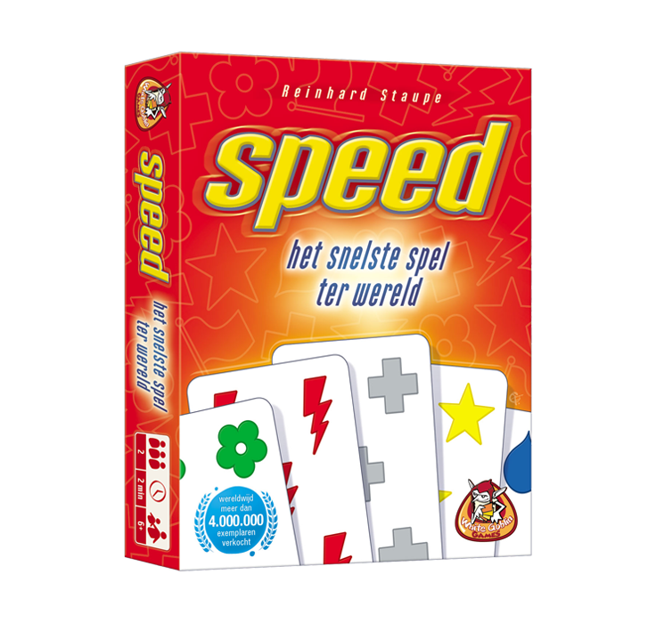 Speed - kaartspel - snel spel met kaarten op de doos