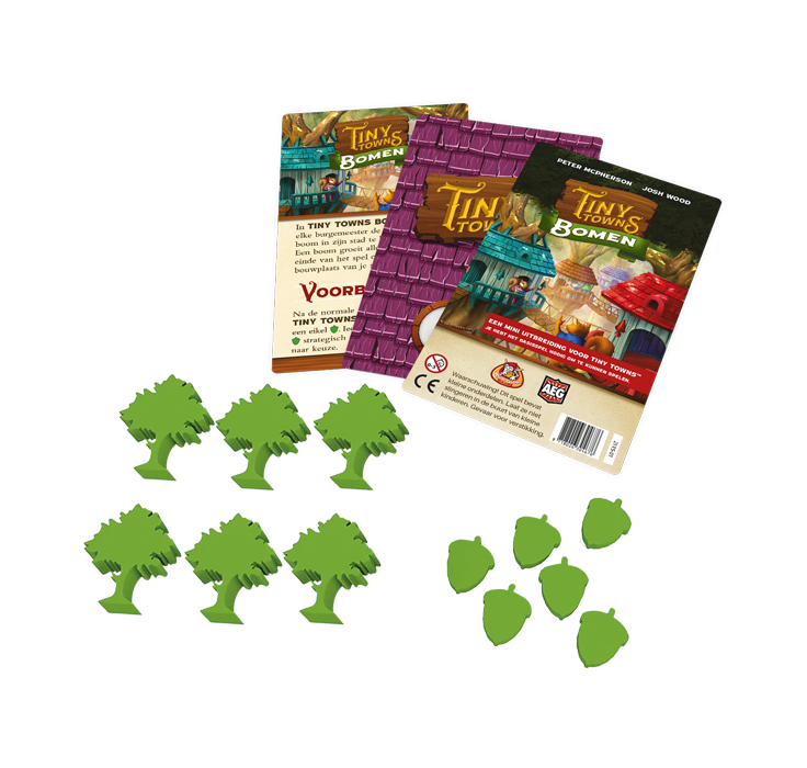 Tiny Towns Bomen Uitbreiding van White Goblin Games