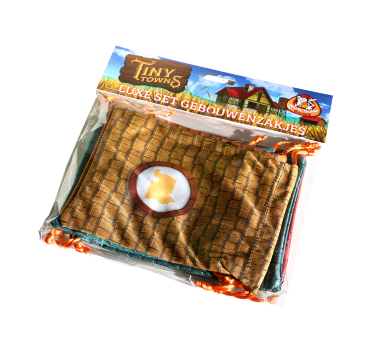Tiny Towns Luxe Gebouwenzakjes van White Goblin Games