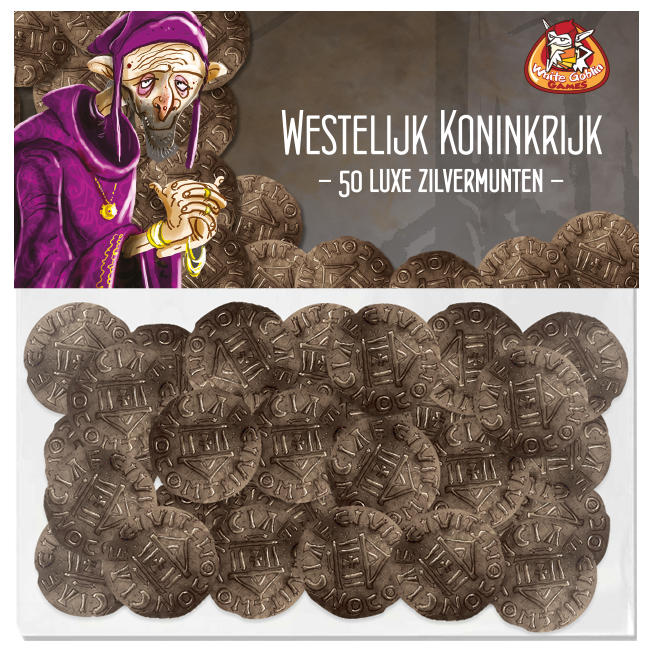 Westelijk Koninkrijk Luxe Muntenset van White Goblin Games