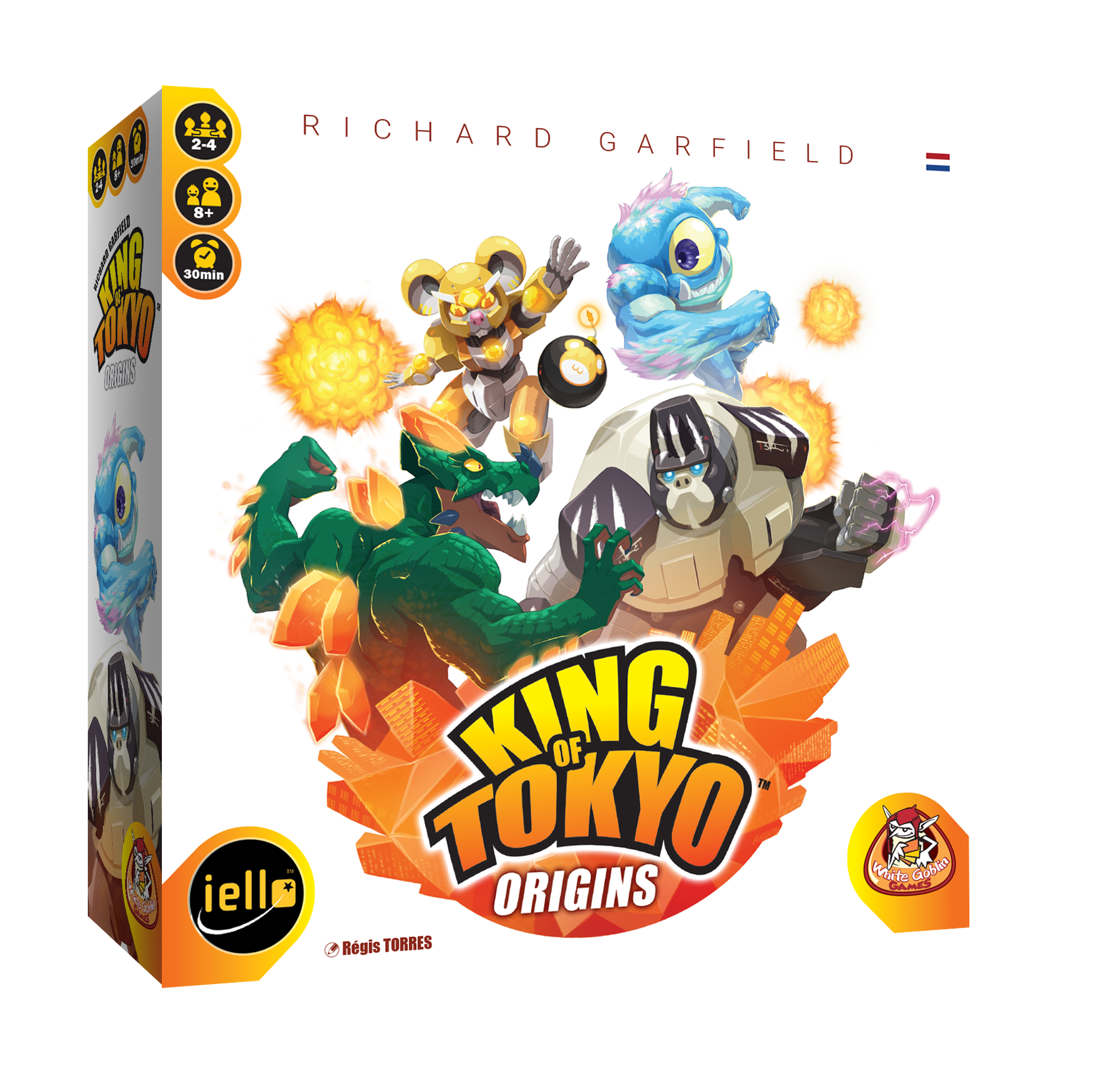 King of Tokyo: Origins – familiespel – White Goblin Games